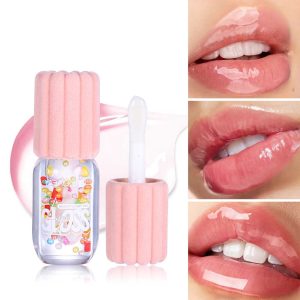 YABAOLIAN Hydrating Lip Glow Oil with Candy Beads Transparent Tinted1