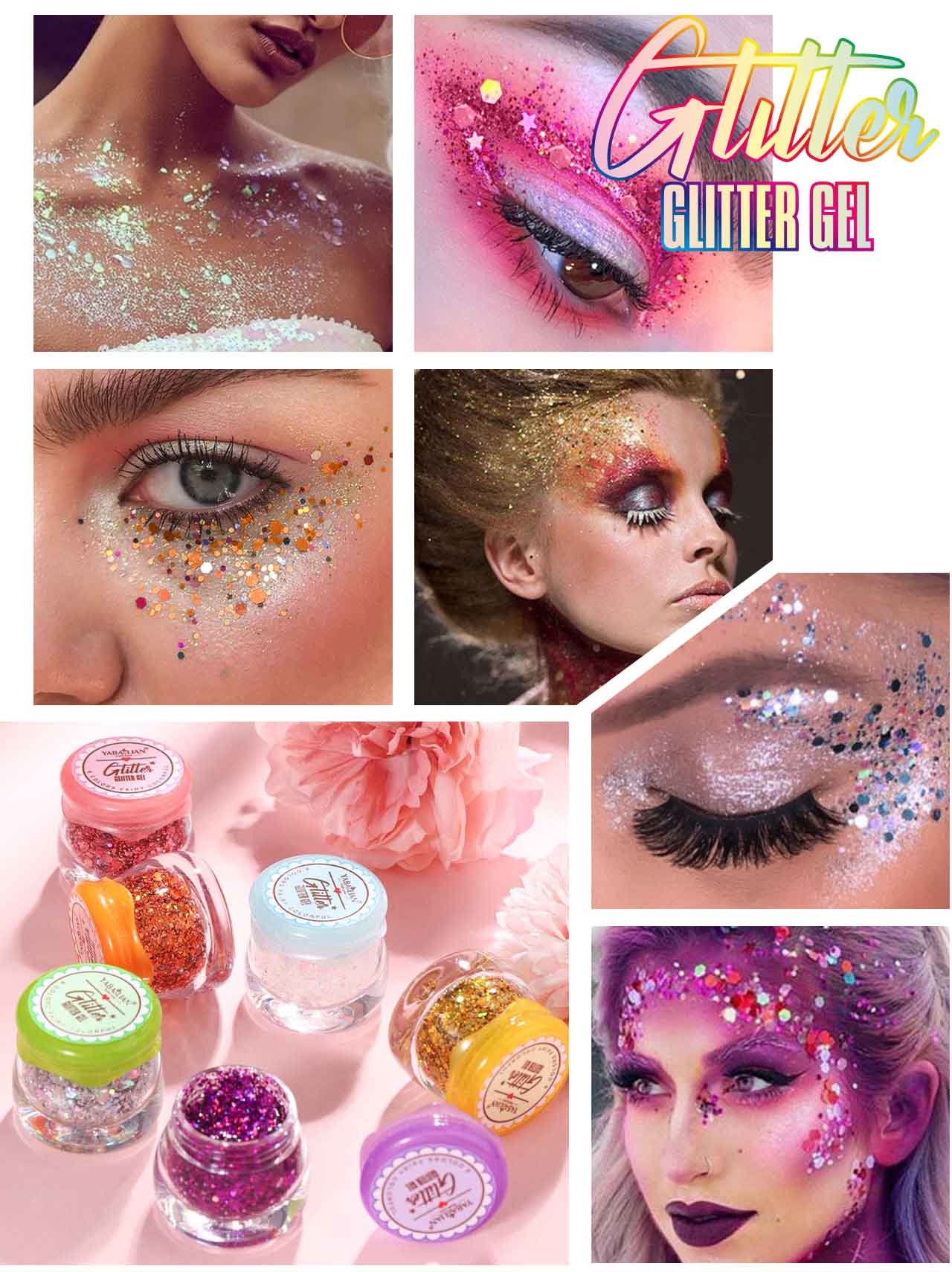 YABAOLIAN Jelly Jam Korean Lip Gloss Plumper Tint Water Glossy