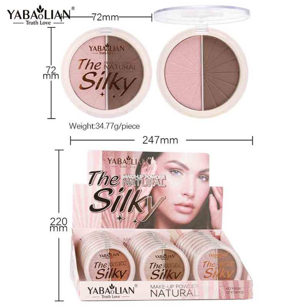 YABAOLIAN Shimmer Glitter Highlighter Palette6