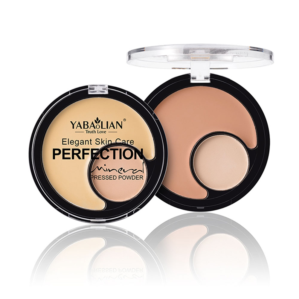 YABAOLIAN Waterproof Concealer Foundation Facial Powder1