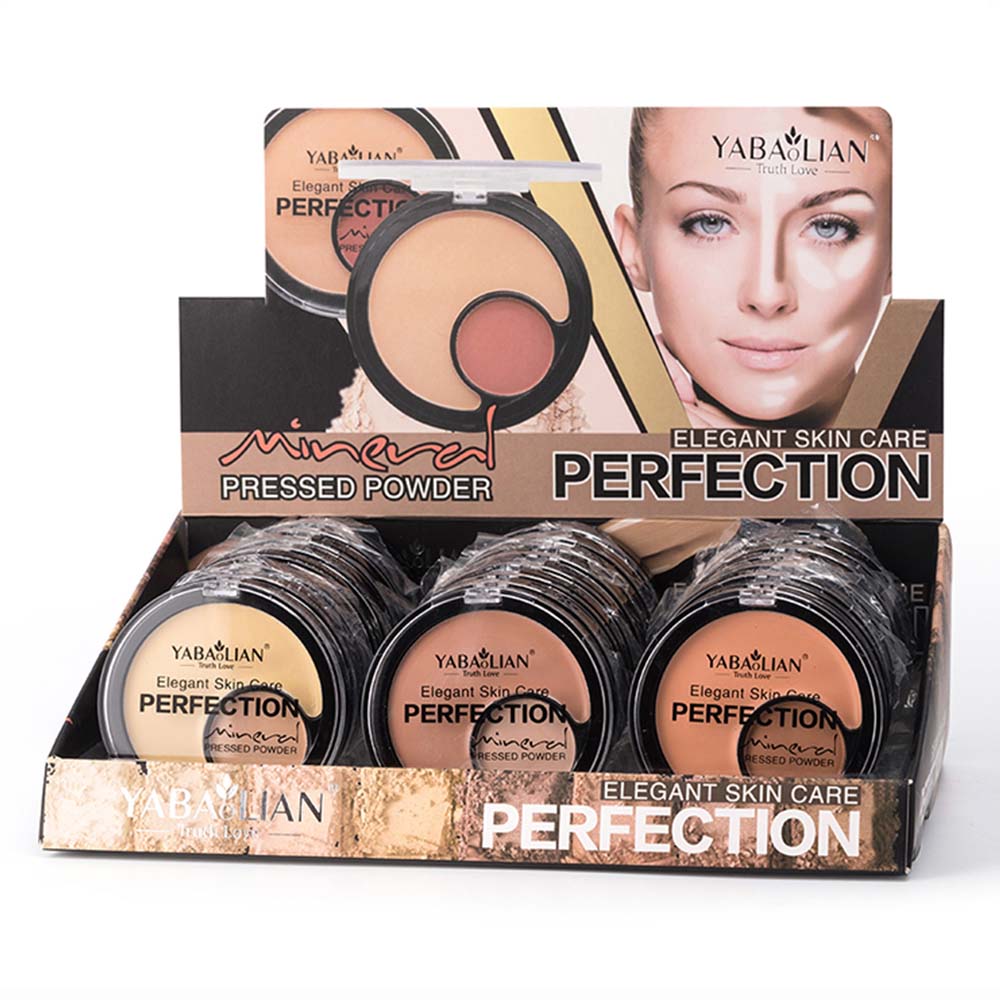 YABAOLIAN Waterproof Concealer Foundation Facial Powder3