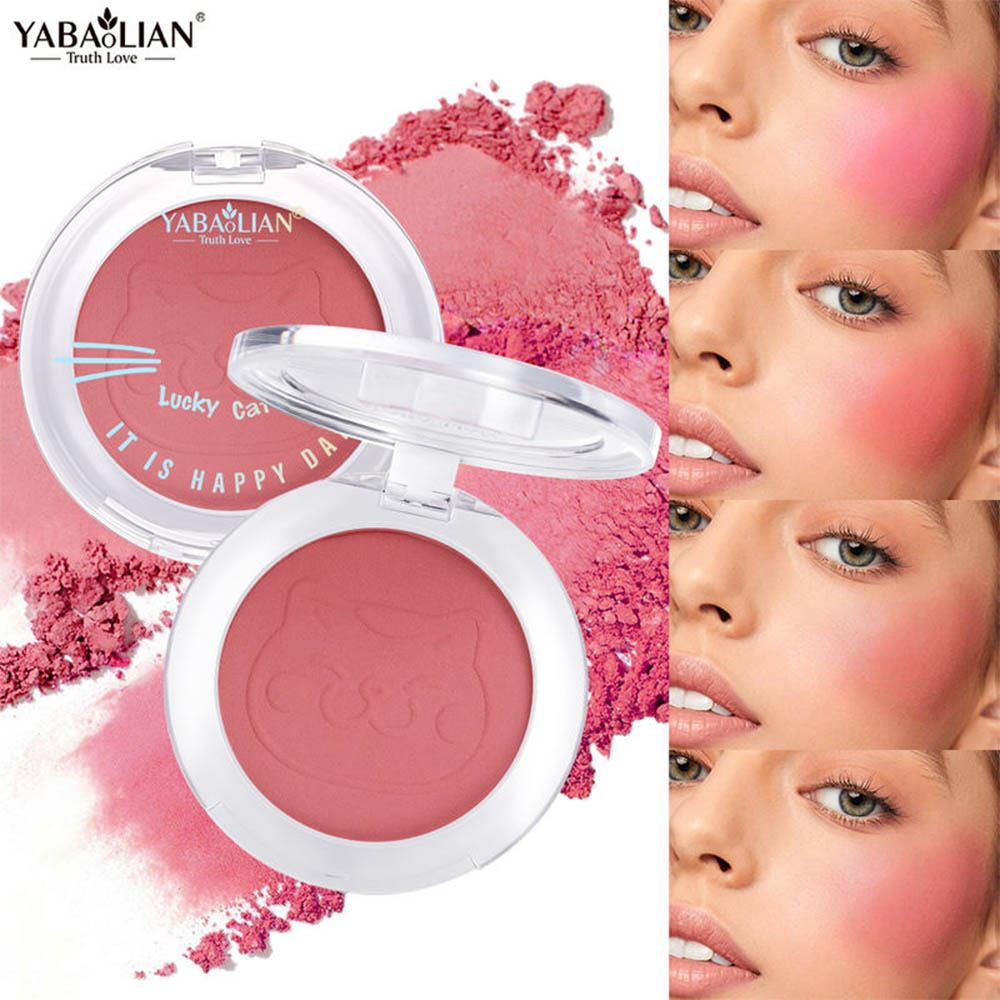 YABAOLIAN Wholesale Blush Powder Natural Pink Fine Matte1