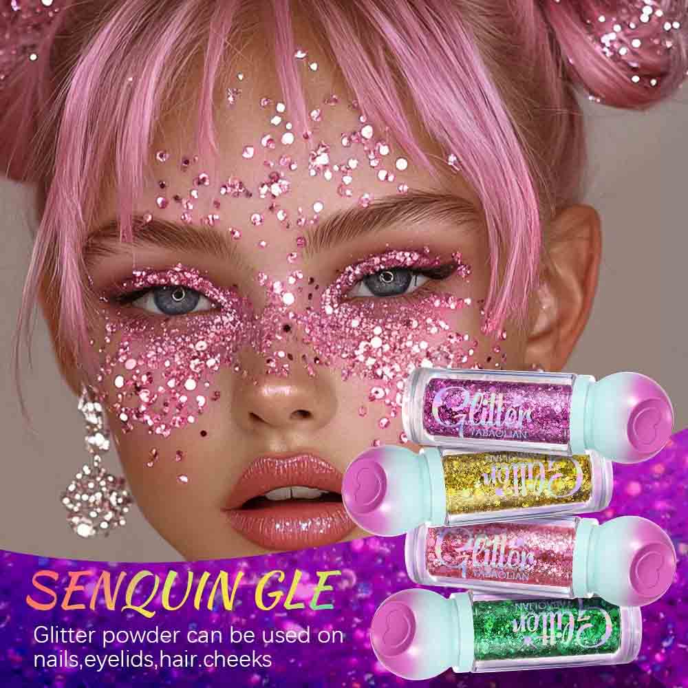 YABAOLIAN Wholesale Makeup Shimmer Glitter Gel3