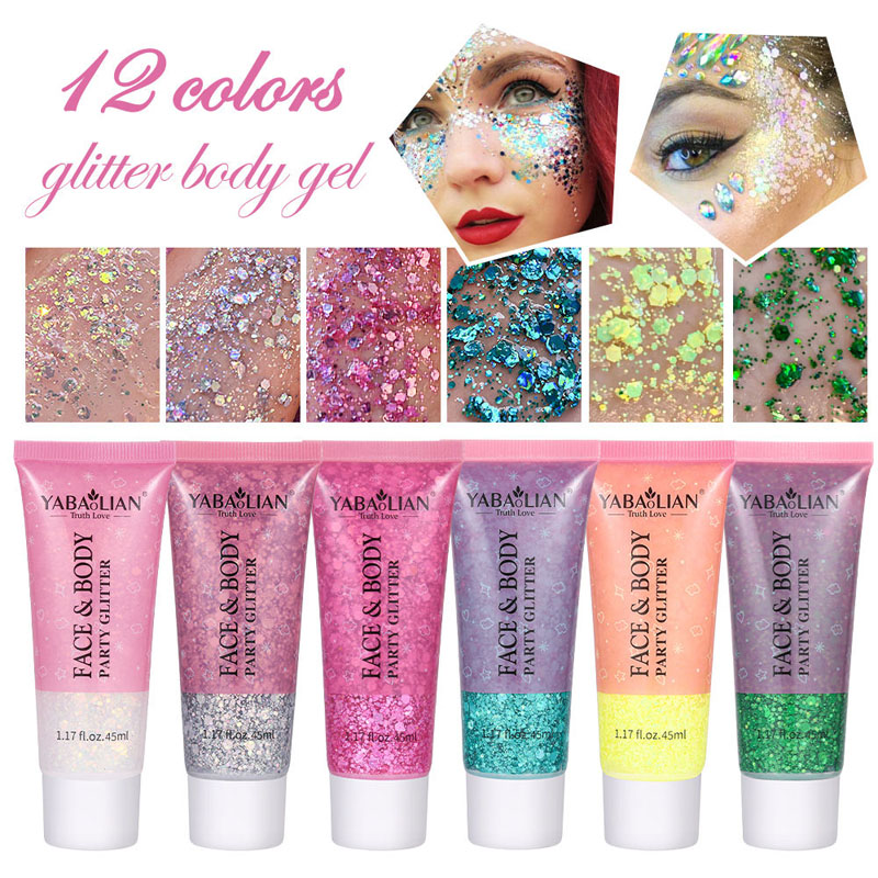 Y93 Sparkling Halloween Glitter Gel for Women