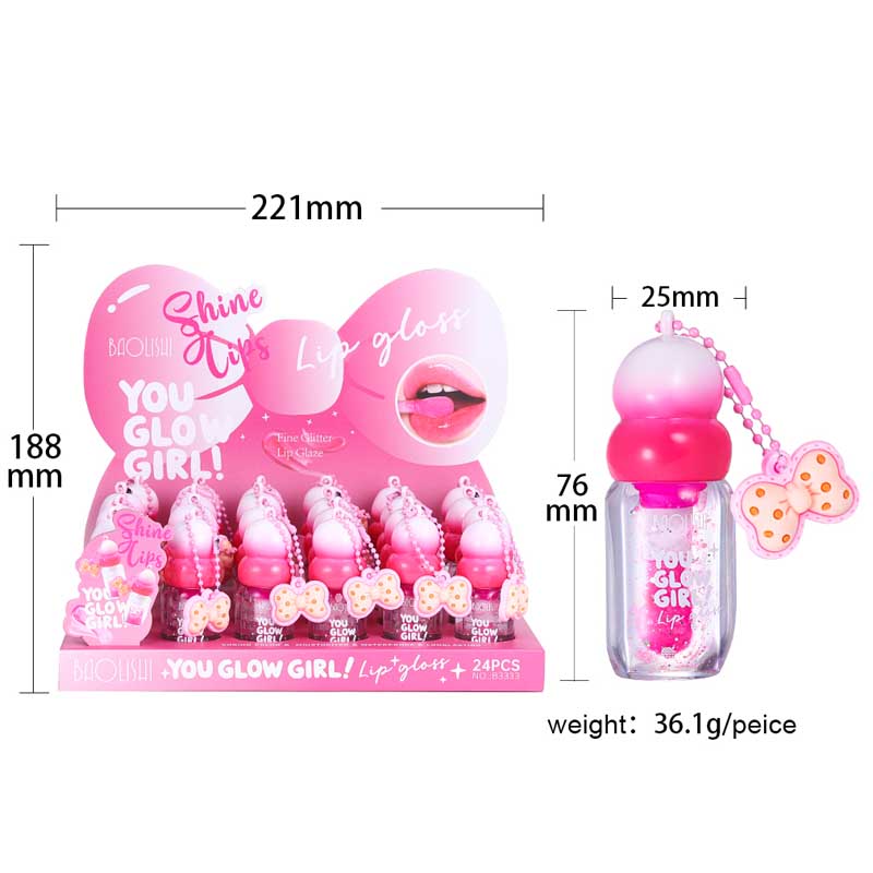 lip gloss ingrosso con espositore