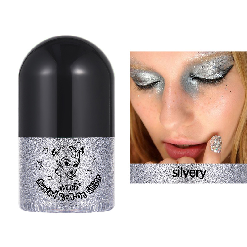 b88 Silvery Roll-on Face Glitter for Mermaid Makeup
