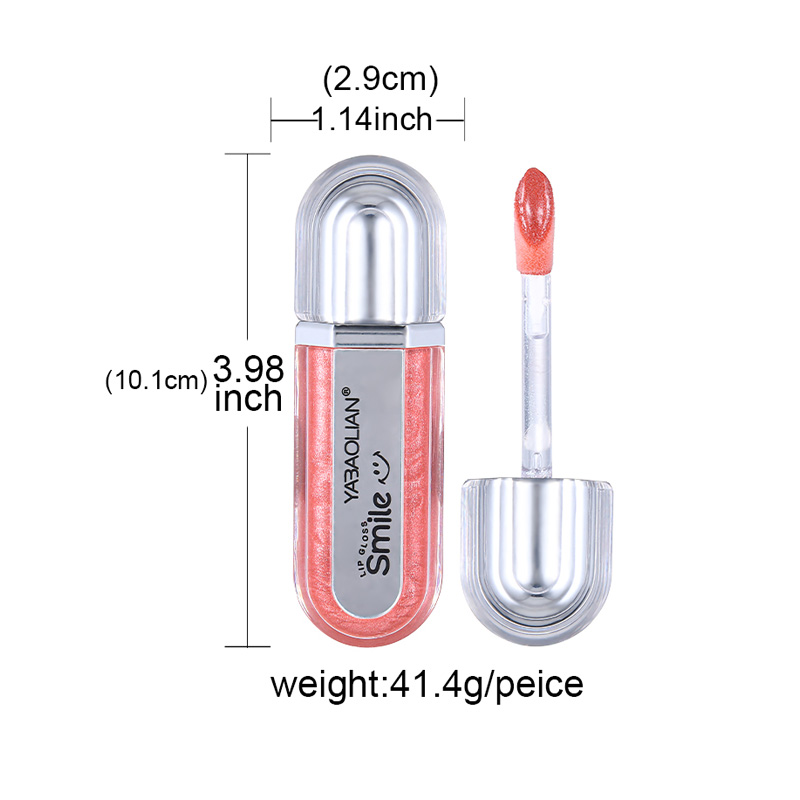 private label lip gloss beige met verpakking