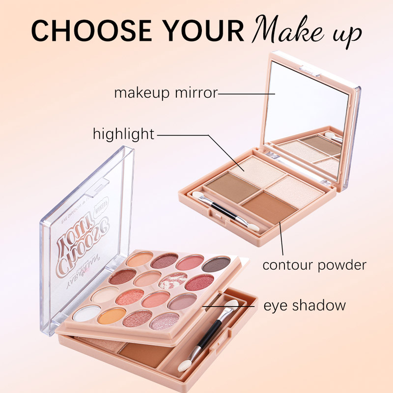 y89228 Vegan Eyes Makeup High Pigment Waterproof Red Eye Shadow