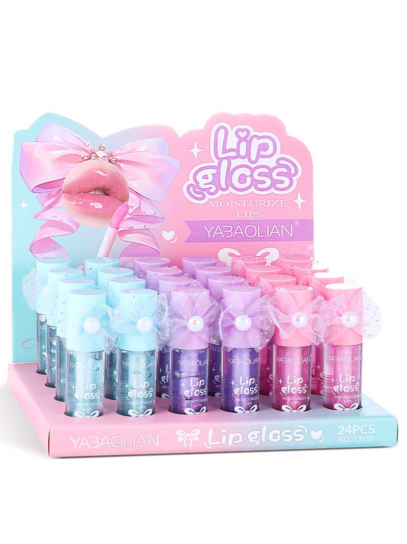 changing lip gloss pink lips