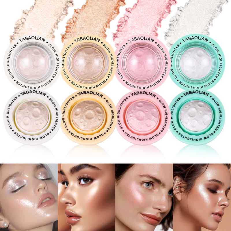3 in 1 eye shadow highlights highlight monochrome pearlescent eye shadow highlight stage makeup