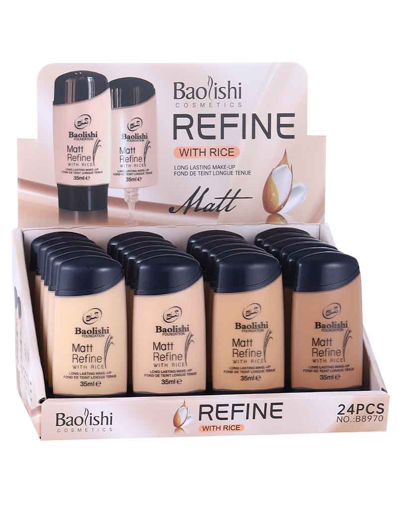 vegetarian full coverage liquid foundation private brand
