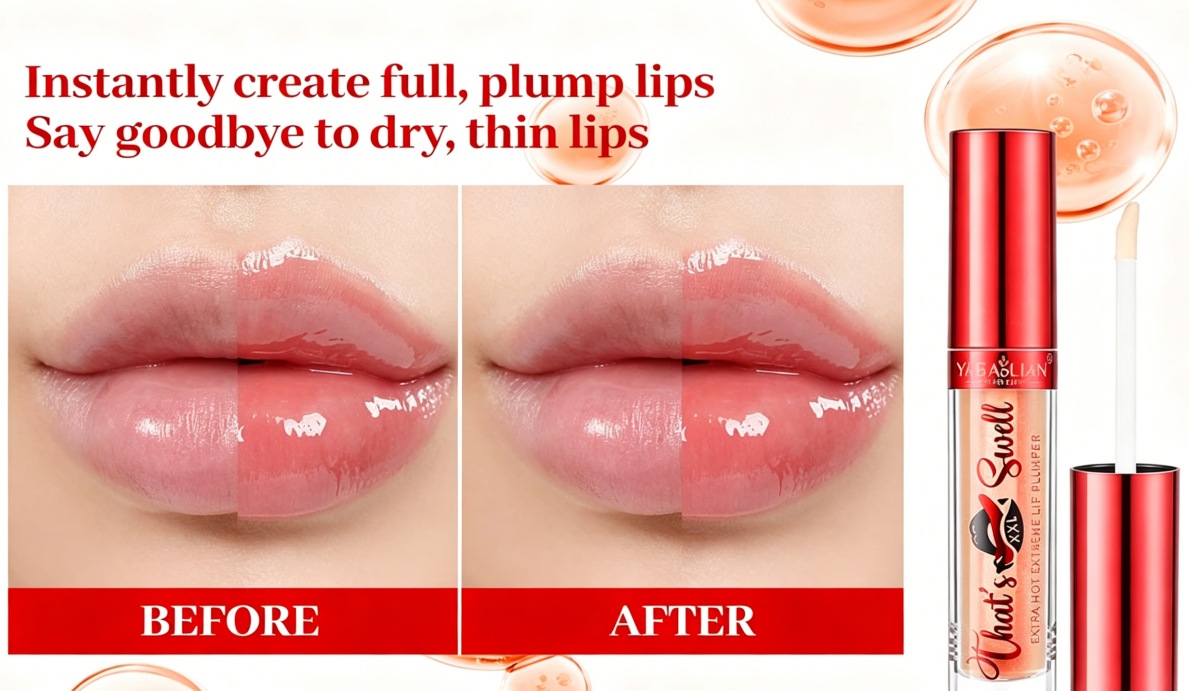 Custom lip gloss and packaging deliver tailored colors, textures, and luxury appeal