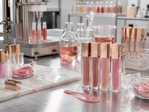 a solid partnership with a lip gloss manufacturer that can turn trends into finished products