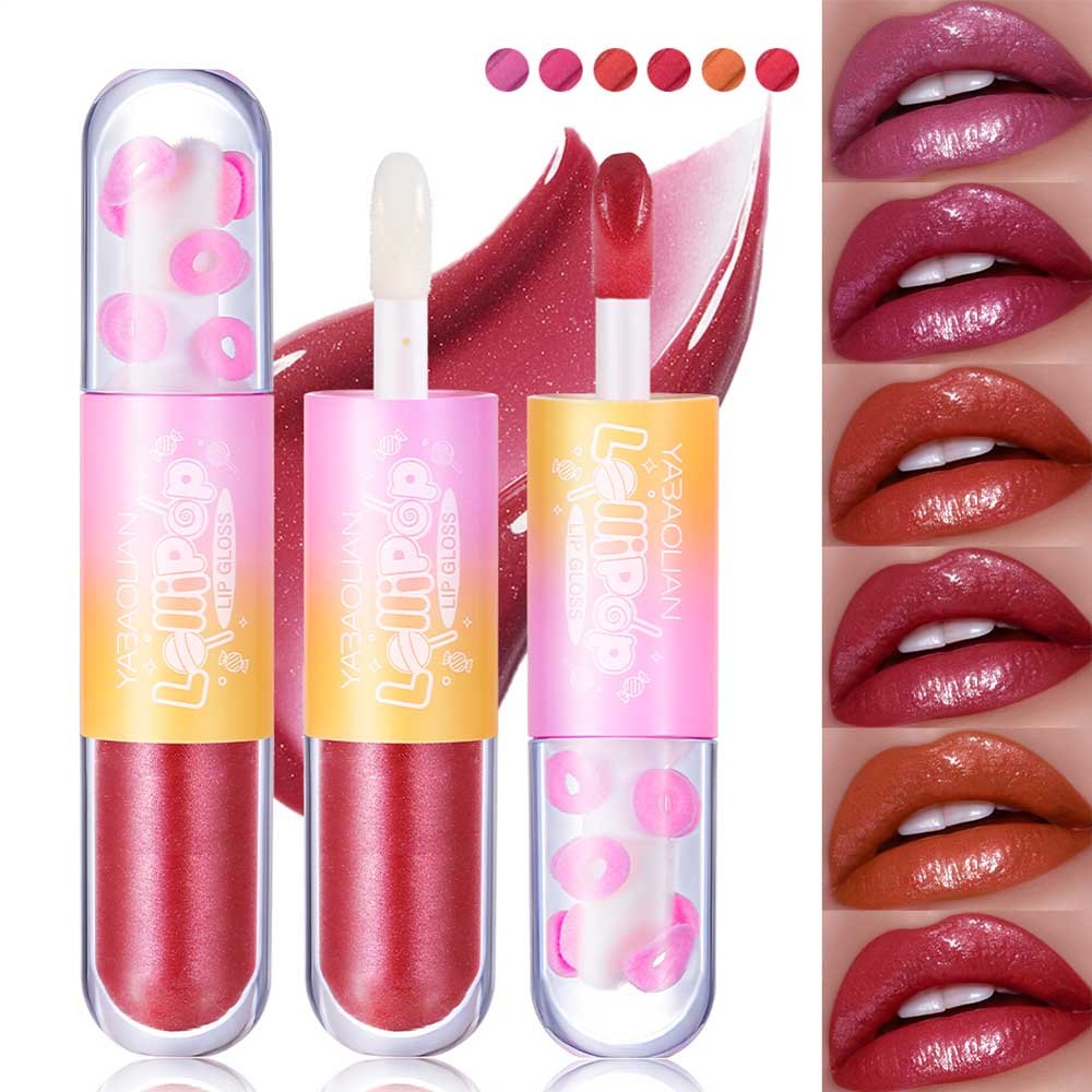 clear vegan lip gloss packaging for custom beauty line