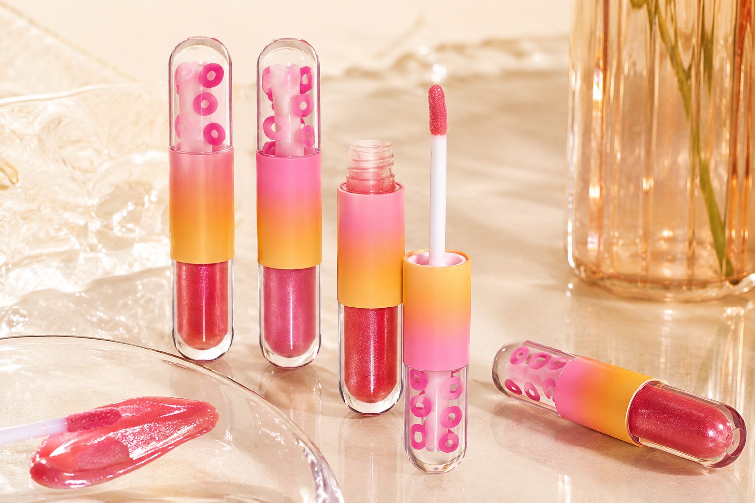 lip gloss tube samples for private label color and finish review